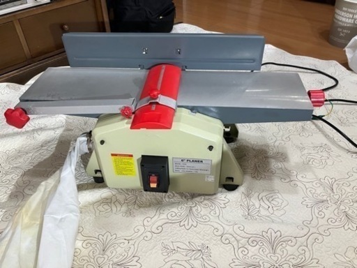 手押し鉋盤　トライパワー　T034 6インチ152mm幅