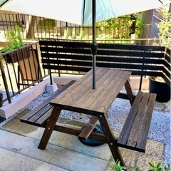 ピクニックテーブル(即日取りに来ていただける方大歓迎です！)
