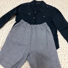 男の子100ズボンとシャツ