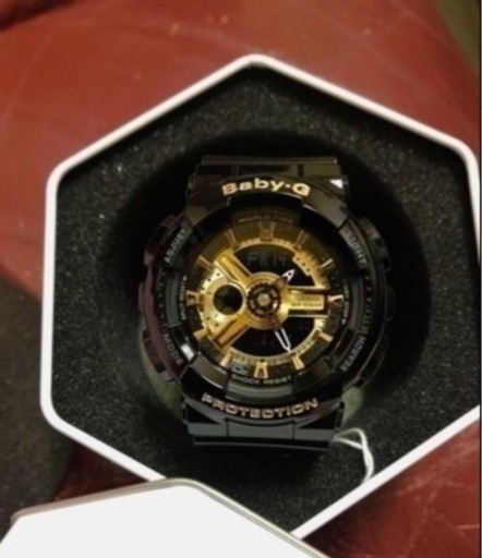 【新品未使用】Baby-G【黒×金】