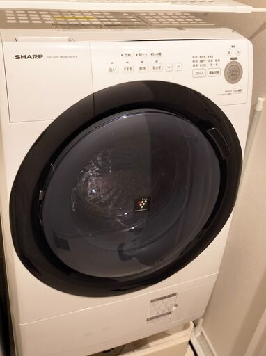 シャープ ドラム式 洗濯乾燥機 ES-S7E
