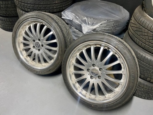 レクサスLS用カールソン20inアルミ&夏タイヤセット