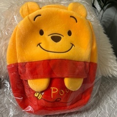 新品•未使用　プーさんリュックサックの画像