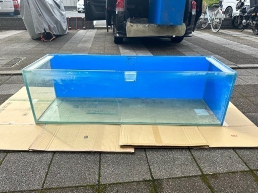 ガラス水槽1500x450x450