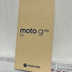 YM/ motorora moto g 64y 5G スペースブラックの画像