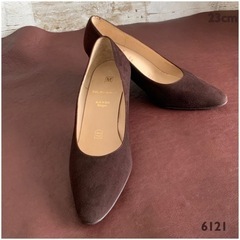 ブルーノマリ【23㎝位】パンプス☆クリーニングお手入れ済み6121