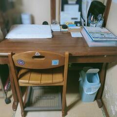 決まりました！勉強机イスセット①