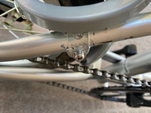 美品！　コロノ　折りたたみ自転車　16インチ　鍵付き