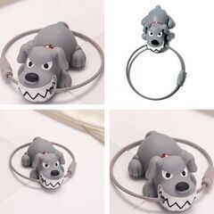 犬/ワイヤーキーホルダー（新品）の画像