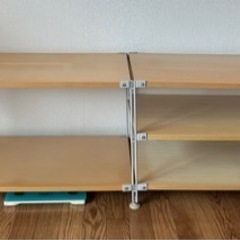 【7月末まで】無印良品 ユニットシェルフ