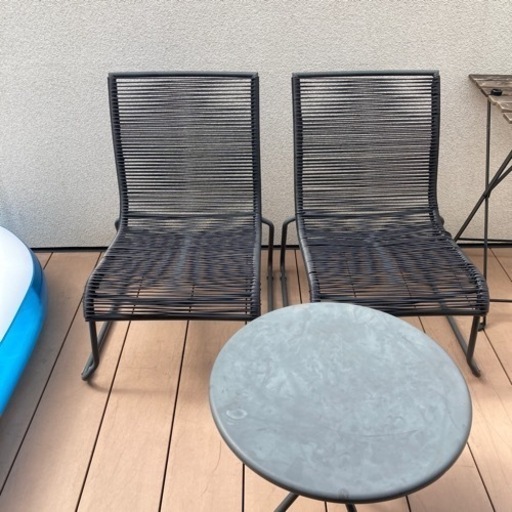 ガーデンテーブルチェアセット