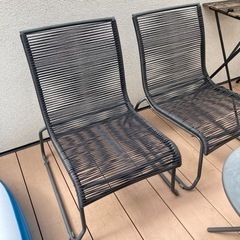 ガーデンテーブルチェアセットの画像