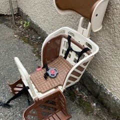 自転車チャイルドシートの画像
