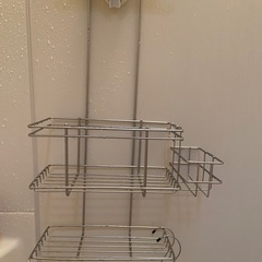ニトリ　ステンレスシャワーラック
