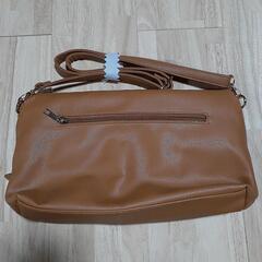 新品未使用　バッグ 2wayクラッチバッグ ショルダーバッグ　キャメル色の画像