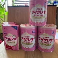 粉ミルク　アイクレオ　