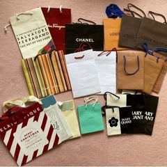 ルイヴィトン CHANEL Cartier他紙袋 ショップバッグ...
