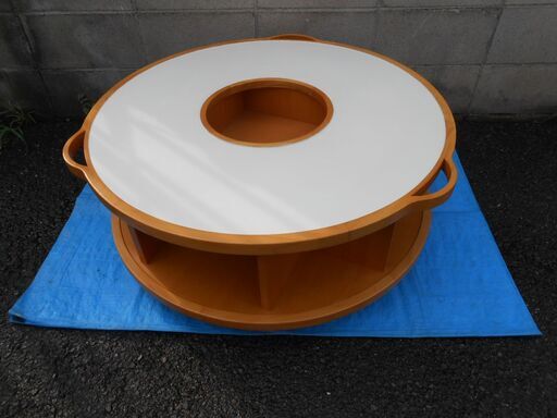 【配送出来ます】定価約10万 ACTUS アクタス KIDS MUSEUM キッズ ミュージアム ラウンド テーブル シェルフ キッズテーブル （近くなら配送も可能です。宅配もお問合せ下さい）