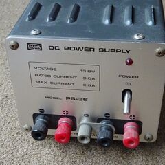 DAIWA ダイワ　DC POWER SUPPLY　PS-36　安定化電源の画像