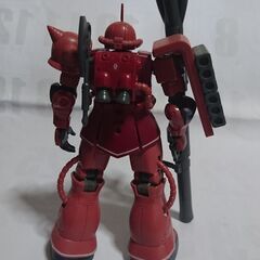 【取引終了】BANDAI HG 1/144 シャア専用ザクII オリジン版 完成品の画像