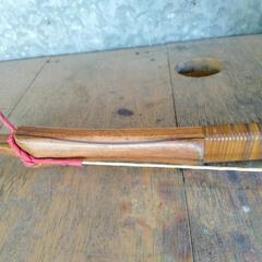 ☆弓道 弓 グラス カーボン 「練心」 並寸 すぐに使えるように弦も付けます！ 握り皮新品巻きました☆手渡し限定の画像