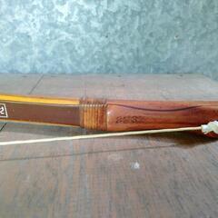 ☆弓道 弓 グラス カーボン 「練心」 並寸 すぐに使えるように弦も付けます！ 握り皮新品巻きました☆手渡し限定の画像