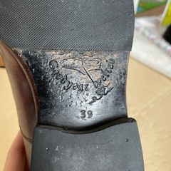 メンズ　革靴の画像