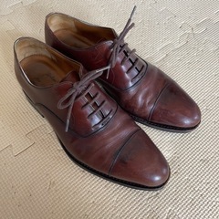 メンズ　革靴の画像