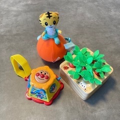 アンパンマンよくばりボックスミニ、にんじんパズル、しまじろう起き...