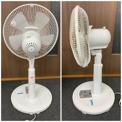 扇風機　YUASA  YH-306SR(WH) 2015年製　中古品　の画像