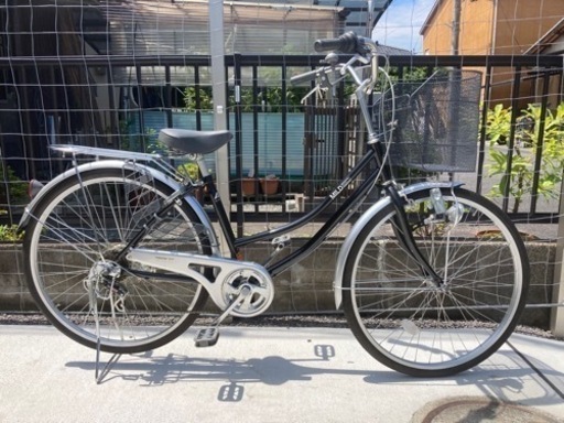 【26インチ自転車】美品❗️マルイシ製❗️6段変速　前後タイヤ新品❗️若林自転車　浜大津店　SALE中❗️