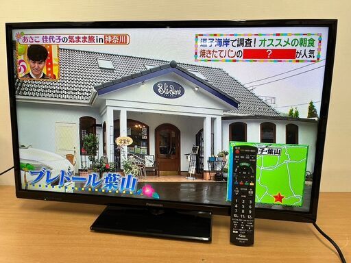 Panasonic 32V型 液晶テレビ TH-32D300 2016年製 リモコン付き
