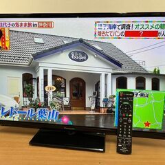 Panasonic 32V型 液晶テレビ TH-32D300 2016年製 リモコン付き