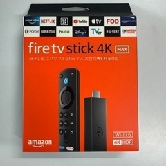 新品 Amazon  fire tv stick 4K MAX Netflix YouTube  hulu ABEMA  u-next DAZN ディズニーの画像