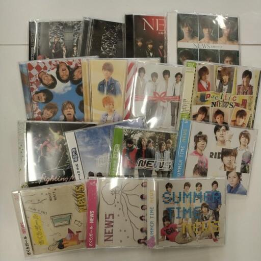 【値下げ】NEWS　CDシングル・アルバムまとめ売り