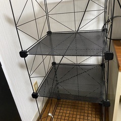 オープンラック　3段　棚　軽量