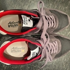 Atlantic stars スニーカー(アンタレス)25cm  黒