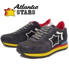 Atlantic stars スニーカー(アンタレス)25cm  黒の画像