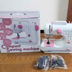 電動ミシン　電源コードとフットペダルは未使用です!