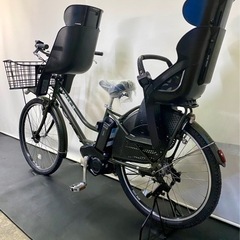 1都4県全域送料無料　業界最長12ヶ月保証　電動アシスト自転車　ブリヂストン　ハイディ2 26インチ　子供乗せ　パワフルの画像