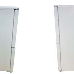 【REGASTOCK川崎店】SHARP シャープ ガラスドア 冷蔵庫 ラズマクラスター 両開き つけかえどっちもドア 2ドア 152L クリアホワイト SJ-GD15G-W 幅49.5cmの画像
