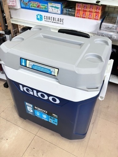 ?IGLOO?イグルー?58L?クーラーボックス?タイヤ付きで移動がラクラク?キャンプにおすすめ?No.3119※現金、クレジット、ス