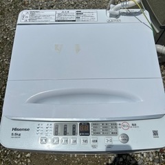 【格安】　ハイセンス 5.5キロ　2022年の画像