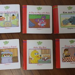 セサミストリートの英語の絵本