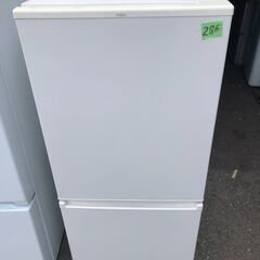 NO 286 ?北九州市内配送設置無料✨? AQR-17J-W(ミルク) 2ドア冷蔵庫 右開き 168L