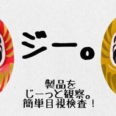 《手のひらサイズ＊人気の部品検査のお仕事》職場環境抜群＊慣れればかんたんルーティン作業の画像