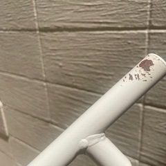 ハンガーラック　白の画像