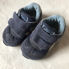 アシックス　スニーカー　13.0㎝　ネイビー　キッズ　男の子　女の子