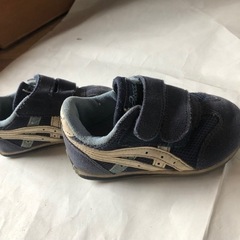 アシックス　スニーカー　13.0㎝　ネイビー　キッズ　男の子　女の子の画像