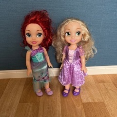 Disney ディズニー プリンセス　アリエル　ラプンツェル